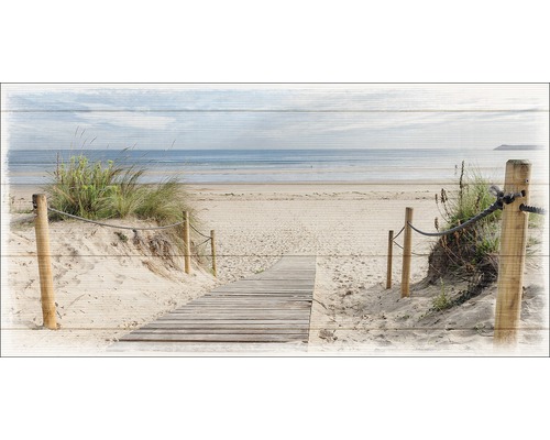 Giclée Leinwandbild Sea 90x180 cm