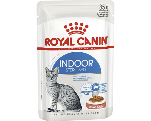 Royal Canin Indoor Sterilised Katzenfutter im 85 Gramm Pouch