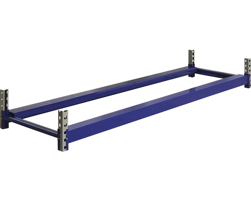 Zusatzebene für Reifenregal Industrial 13 x 200 x 60 cm Tragkraft 500 kg blau Grundrahmen für ein Schwerlastregal