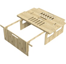 Buildify Campingbox Erwin Heckbettsystem u.a. für VW 1800x1500x535 mm (LxBxH) (ohne Montage- und Befestigungsmaterial)