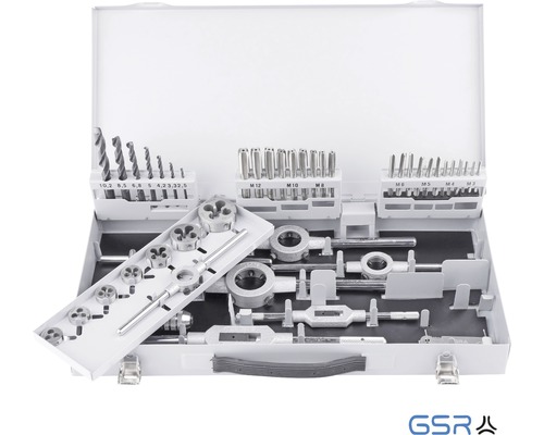 Gewindeschneider-Satz GSR M3-M12 45-tlg.