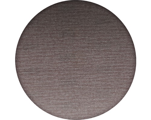 Runder Teppich mit Textilmuster