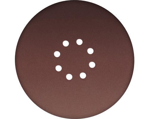 Schleifscheibe mit Löchern zur Staubabsaugung
