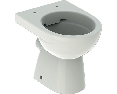 Stand-WC GEBERIT Renova Tiefspüler ohne Spülrand Wassersparend weiß ohne WC-Sitz 500480012