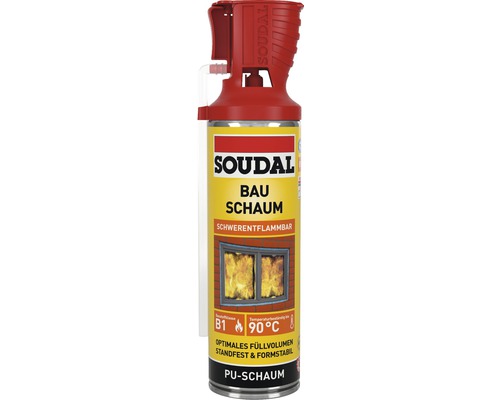 Soudal 1K Bauschaum B1 Genius Gun beige 500 ml