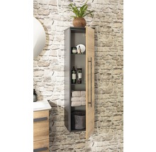 Midischrank FACKELMANN Andria rechts anthrazit 122 x 30 x 33 cm
