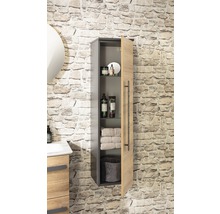 Midischrank FACKELMANN Andria rechts anthrazit 122 x 30 x 33 cm