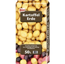 Bio Kartoffelerde im 50 Liter Sack, geeignet für eine reichhaltige Kartoffelernte