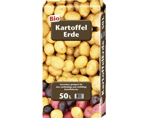 Bio Kartoffelerde im 50 Liter Sack, geeignet für eine reichhaltige Kartoffelernte