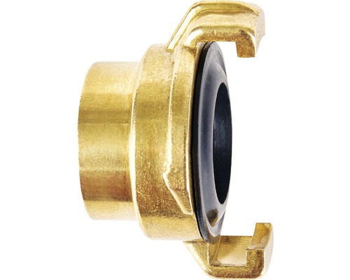 Messing Kupplung mit Dichtung für Schlauchverbindungen