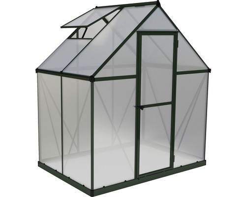 Gewächshaus mit Tür und Fenster zur Pflanzenzucht