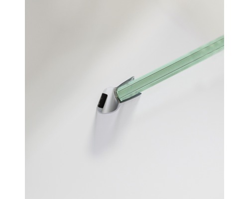 Profil einer Duschkabine mit Dichtung