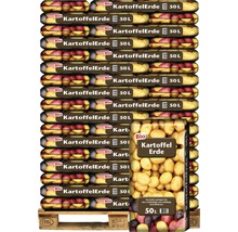 Palette mit Säcken Bio Kartoffelerde, 50 Liter