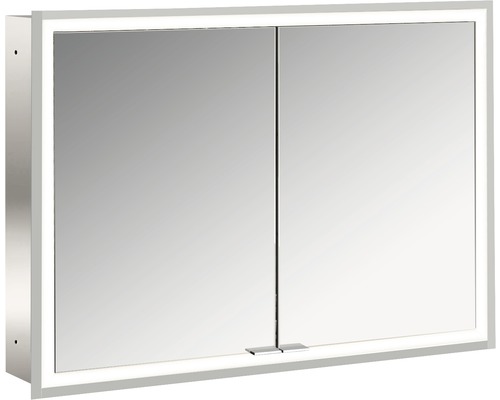 LED Spiegelschrank Prime UP 100 cm 2-trg. Unterputz
