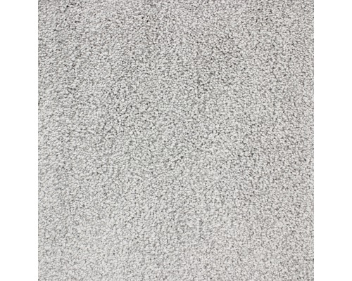 Teppichboden Velours Charisa silbergrau 400 cm breit (Meterware)