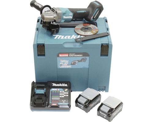 Akku-Winkelschleifer Makita XGT® GA016GM201 40V, inkl. 2 | HORNBACH