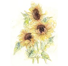 Fototapete Vlies X4-1008 Girasol 4-tlg. 200 x 250 cm