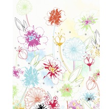 Fototapete Vlies X4-1032 Joyful 4-tlg. 200 x 250 cm