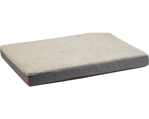 Liegekissen Beeztees Memory Foam Zira 100 x 70 x 9 cm grau Hundebett mit weicher Oberfläche