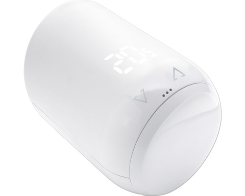 Elektronischer Heizkörperthermostat mit digitaler Anzeige und Bedienelementen