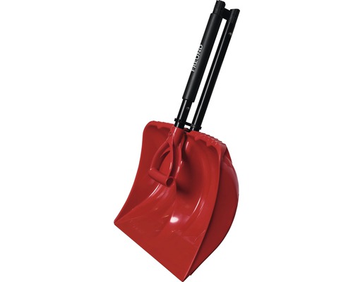 Freund Schneeschaufel mit D-Griff und Teleskopstiel