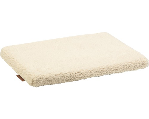 Liegekissen beeztees Memory Foam Ito 62 x 44 x 4 cm beige Rechteckiges Hundebett aus Fleece
