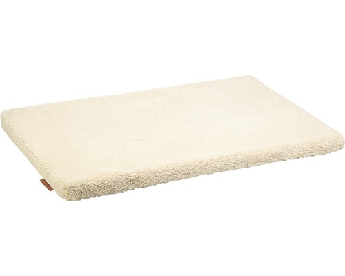 Liegekissen beeztees Memory Foam Ito 89 x 60 x 4 cm beige Rechteckige, flauschige Unterlage