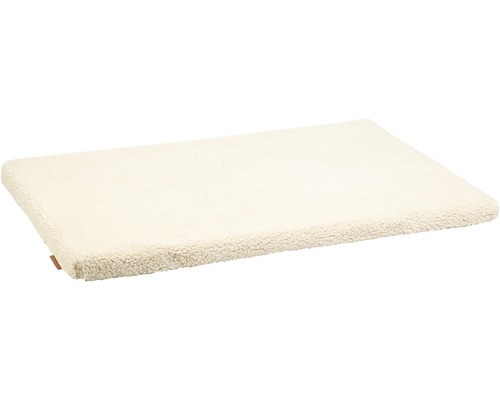 Liegekissen beeztees Memory Foam Ito 121 x 78 x 5 cm beige Rechteckiges Hundebett aus Plüsch