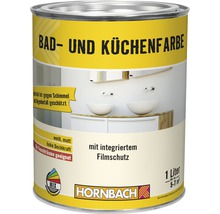 Dose Bad- und Küchenfarbe mit Filmschutz und Schutz gegen Schimmel