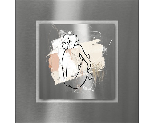 Dekoratives Wandbild mit Frauendarstellung