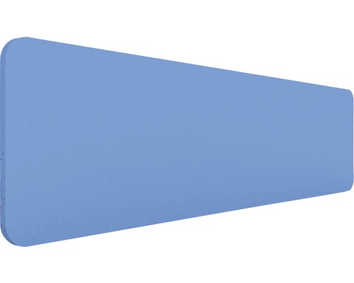 Tischtrennwand AKUSTIX Vario 400x1200 mm blau