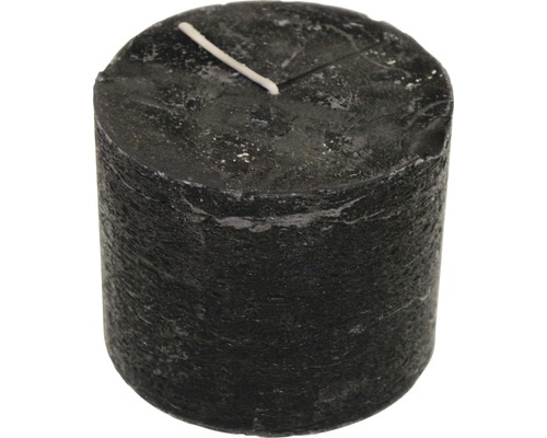 Citronella Recyle Kerze 12 cm schwarz-0
