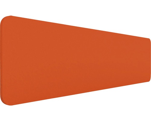 Tischtrennwand AKUSTIX Vario 400x1200 mm orange