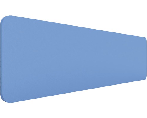 Tischtrennwand AKUSTIX Vario 400x1600 mm blau