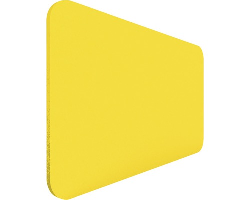 Tischtrennwand AKUSTIX Vario 400x800 mm gelb