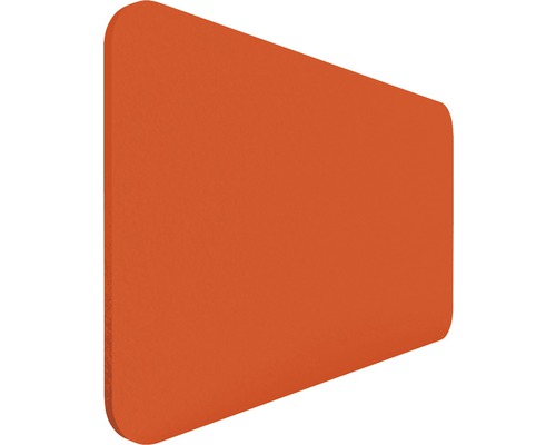 Tischtrennwand AKUSTIX Vario 400x800 mm orange