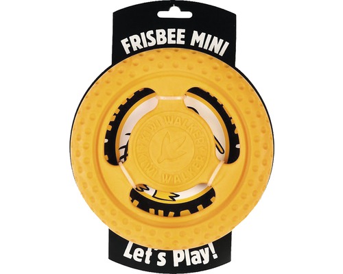 Hundespielzeug Kiwi Play Frisbee Mini orange 16 x 2 cm