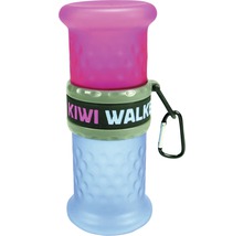 Reise Futter- und Wasserbehälter Hund Kiwi Travel Bottle 2 in 1 blau 9,5 x 23,7 cm für unterwegs-thumb-0