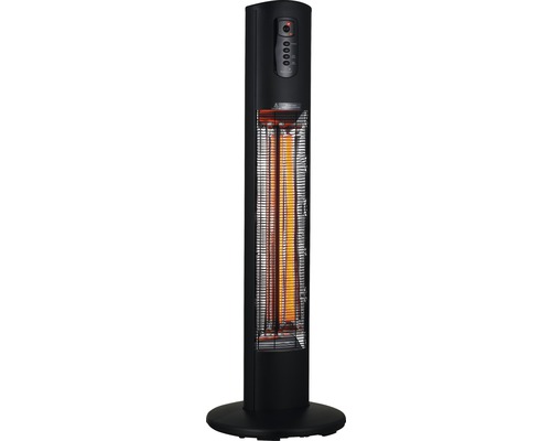 Heizstrahler für den Außenbereich mit Bedienelementen