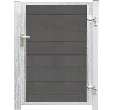 Gartentor aus Metall und Kunststoff