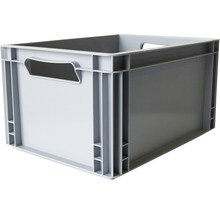 Palette Stapelbox Eurobox 20 l 400x220x300 mm grau 72 Stück-thumb-1