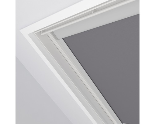 Dachfensterrollo im eingebauten Zustand