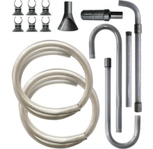 Aquarium Zubehör Set mit Schlauch, Düse, Rohren und Halterungen