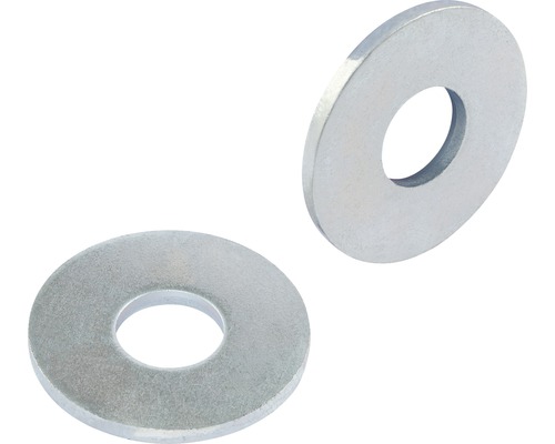 Unterlegscheibe Reyher DIN 9021 Ø 13 mm Edelstahl A2 50 Stück Zwei Metallscheiben zur Verwendung mit Schrauben und Muttern
