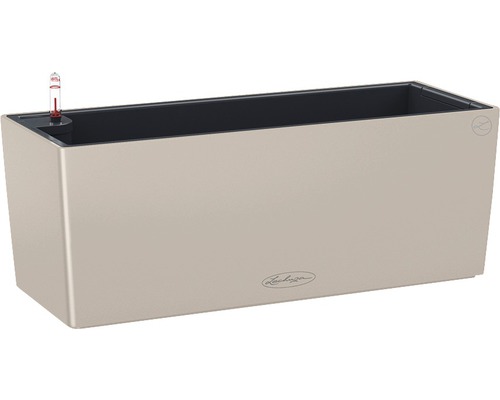 Pflanzkasten Lechuza Canto Premium 40 x 40 x 75,8 cm weiß Rechteckiger Pflanzkasten mit Wasserstandsanzeiger