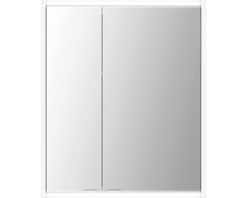 Spiegelschrank Jokey Batu 60 x 15,2 x 70,8 cm weiß hochglanz 2-türig IP 20