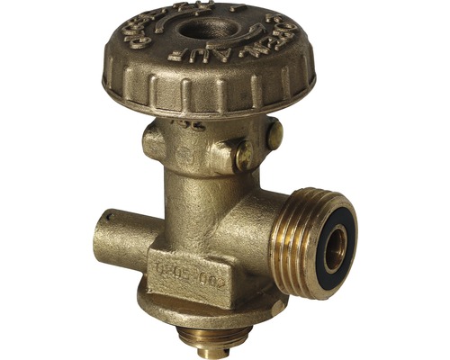Gasflaschenventil aus Messing