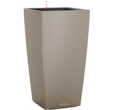 Pflanzvase Lechuza Cubico Color 40 Kunststoff LxB 40 x 40 cm H 75 cm sandbraun