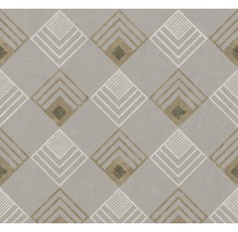 Tapete mit geometrischem Rautenmuster