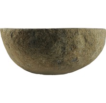 Aufsatzwaschbecken Riverstone Flussstein ca. 50 x 40 cm Unikat-thumb-2